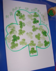 shamrock card